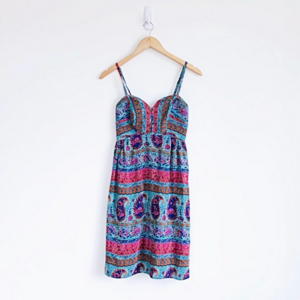 Maple Silken Pathways Dress